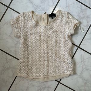 Cynthia rowley lace top